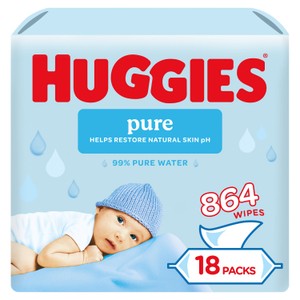 Pure Baby Wipes, 0% Plastic
