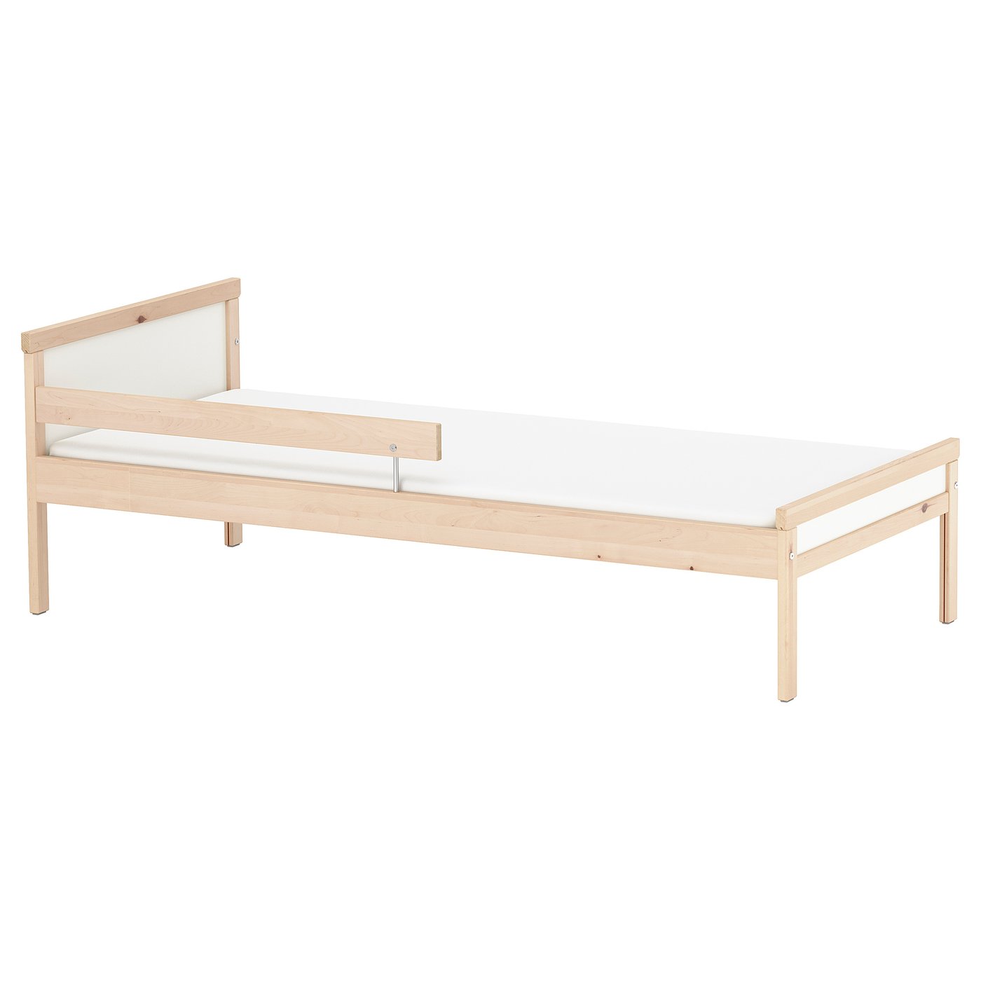 SNIGLAR Toddler Bed Frame with Guard Rail