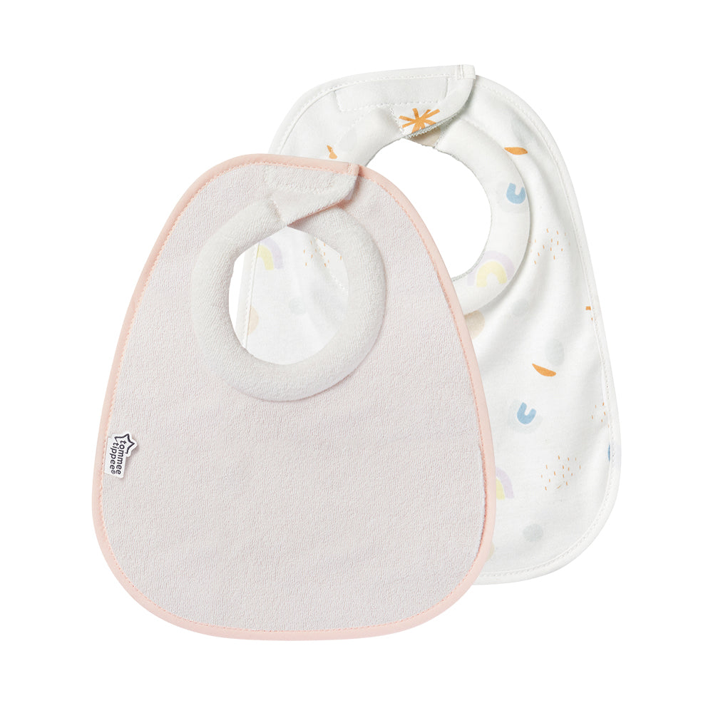 Milk Feeding Bibs, Pack of 2