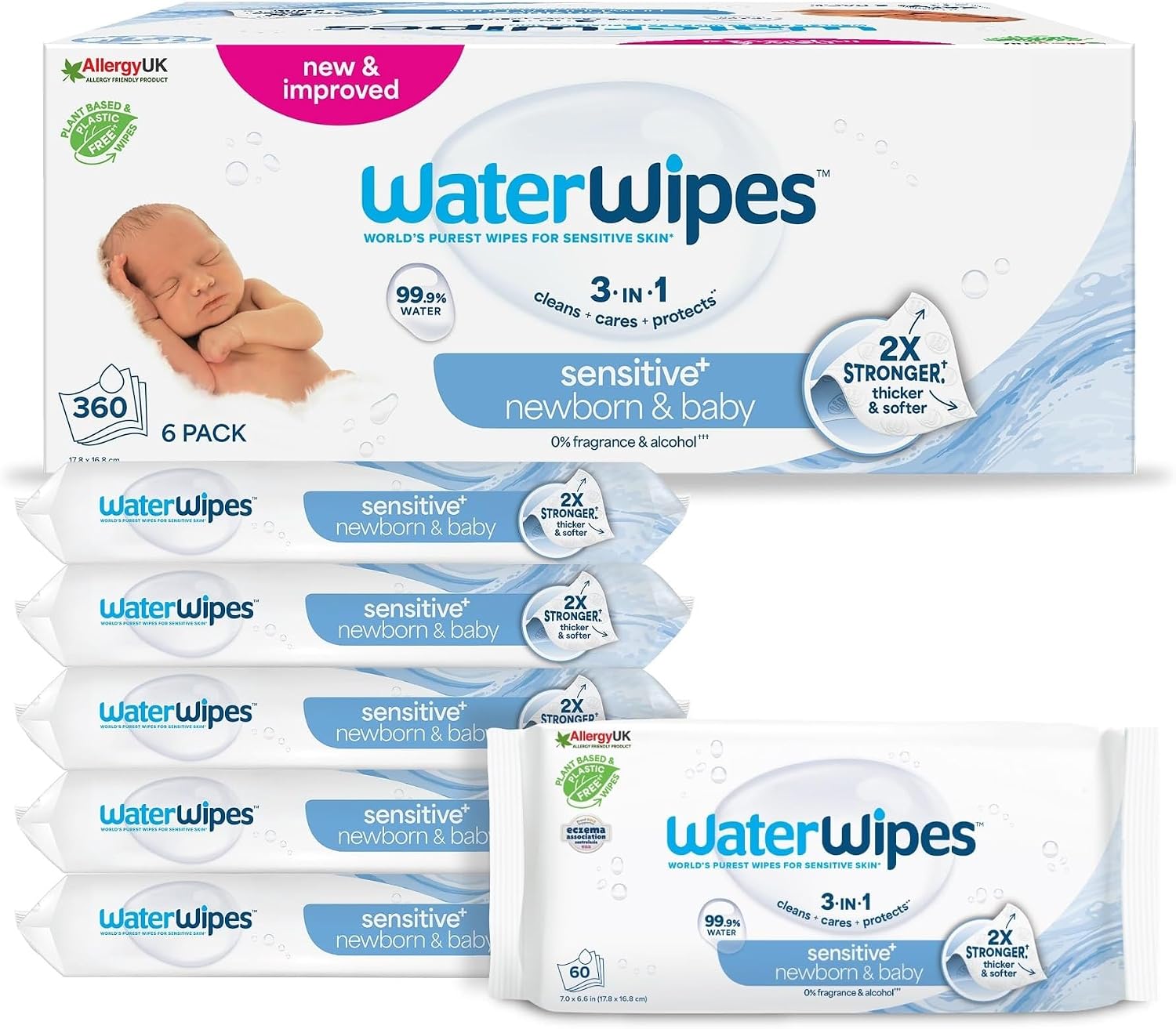 Original Baby Wipes, 99.9% Water